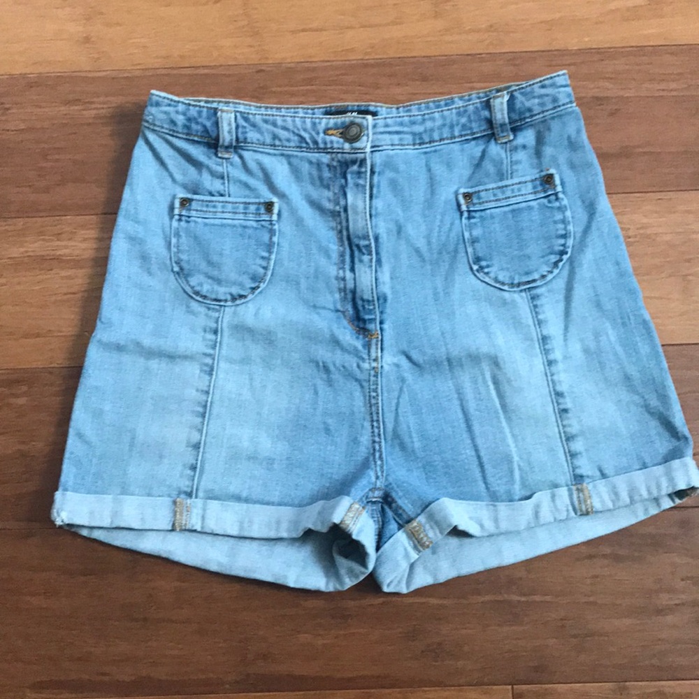 High waist shorts